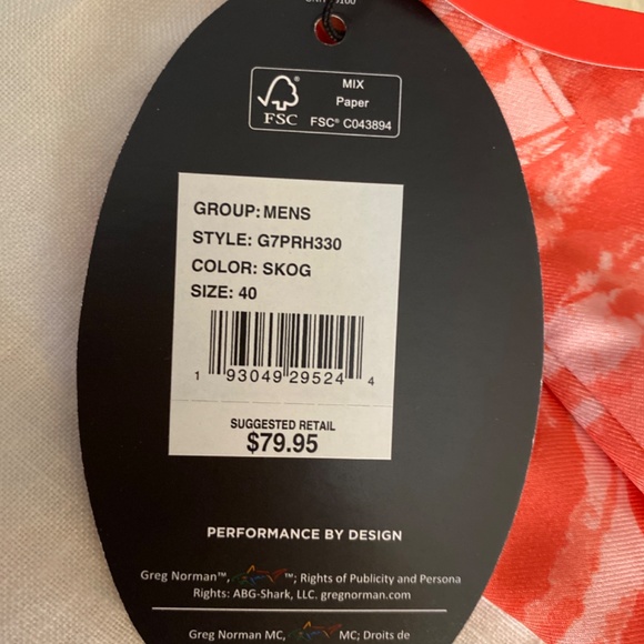 Greg Norman golf shorts - Picture 3 of 3